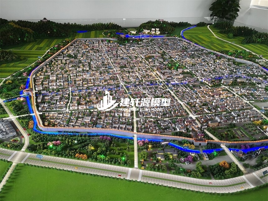滦平城市规划模型