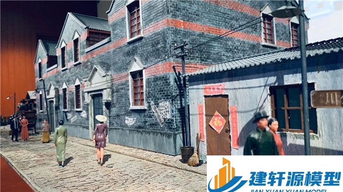 滦平中共四大纪念馆微缩