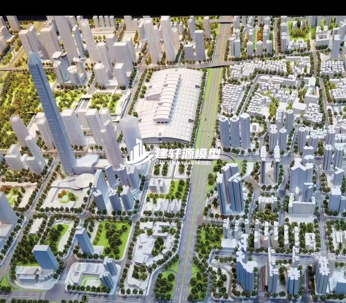 滦平城市规划模型